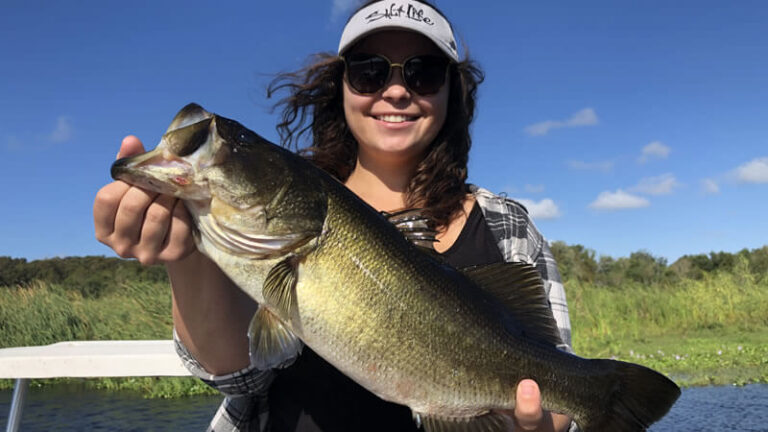 Lake June in Florida with Personal Best Fish