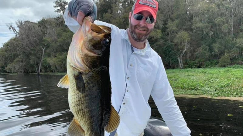 Bass Fishing on the Rodman Reservoir