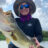 Female Okeechobee Bass Fishing