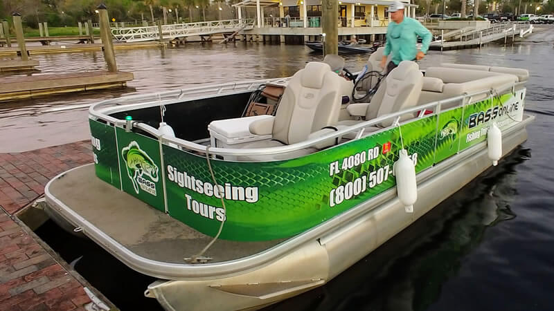 Kissimmee Fl Fishing Guides - Lake Okeechobee Pontoon Charter