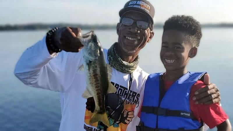 Cold water, bigger fish with natural rolling motion