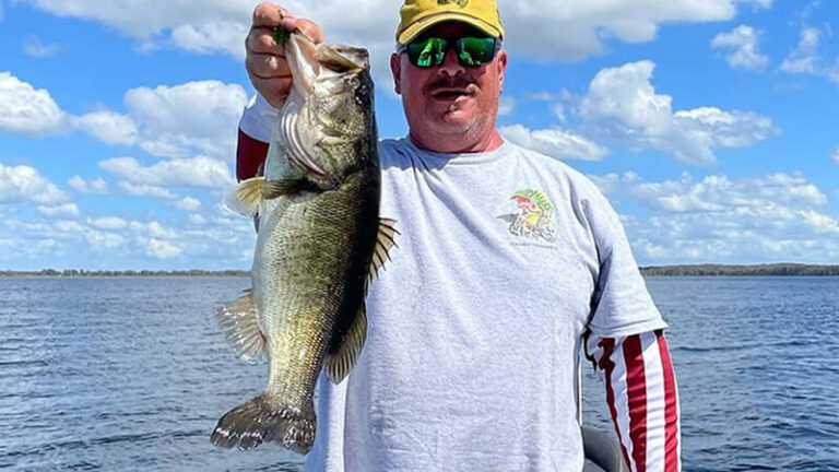 Fishing charter bass fishing skills in Disney World