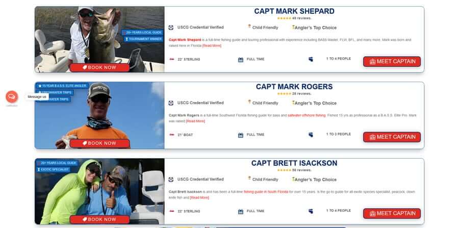 florida bass fishing guide with Pro Bass Guides