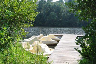 The tranquil boat ramp at kolomoki State Park