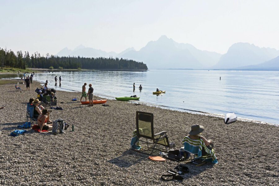 Swim Beach at Lake Jackson