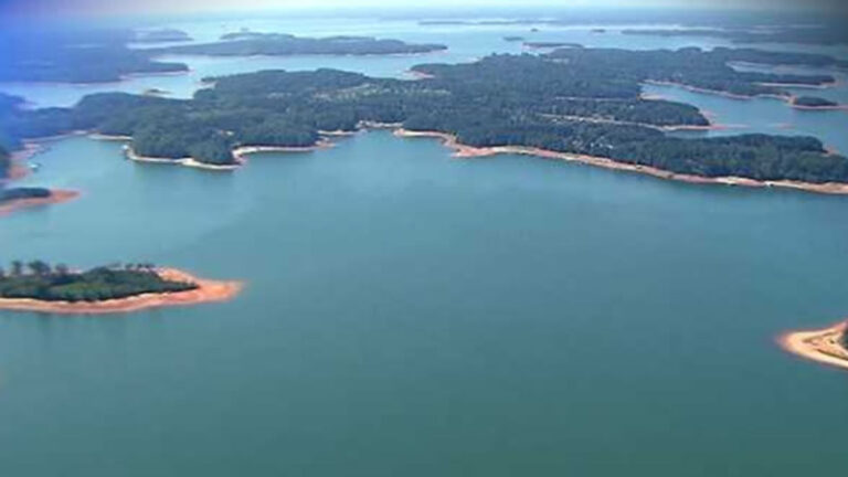 Lake Hartwell in Hartwell GA