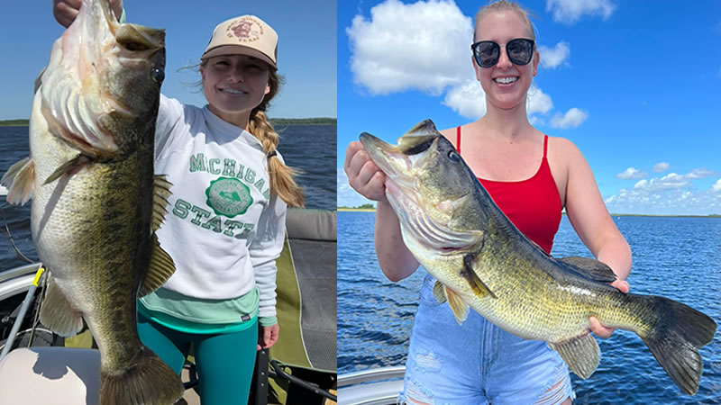 Best bass fishing states is Florida