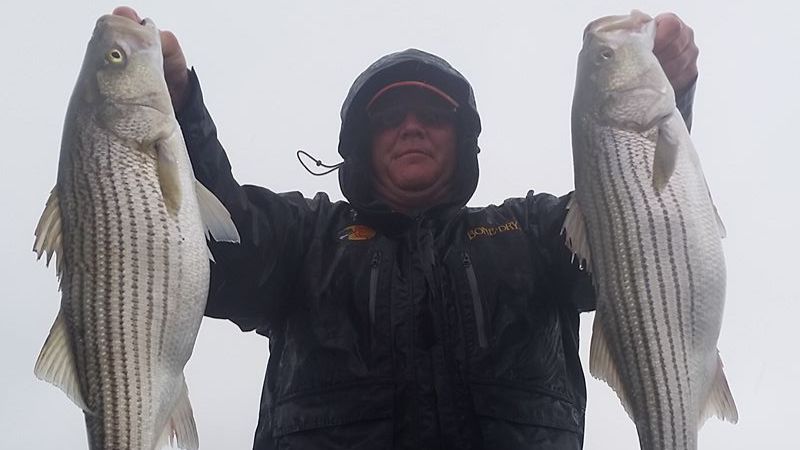 Capt Tim Macknair Stripped Bass