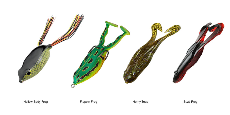 Top 5 Best Florida Bass Lures for Your Next Fishing Adventure 3 A close-up of a frog lure with lily pads in the background