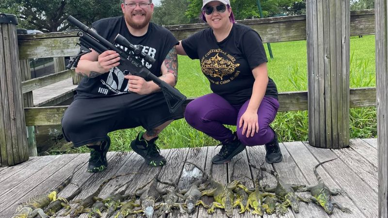 Iguana Hunting Fort Lauderdale FL