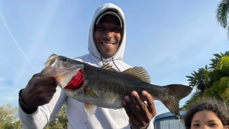 Bass Fishing Lake Tarpon Florida