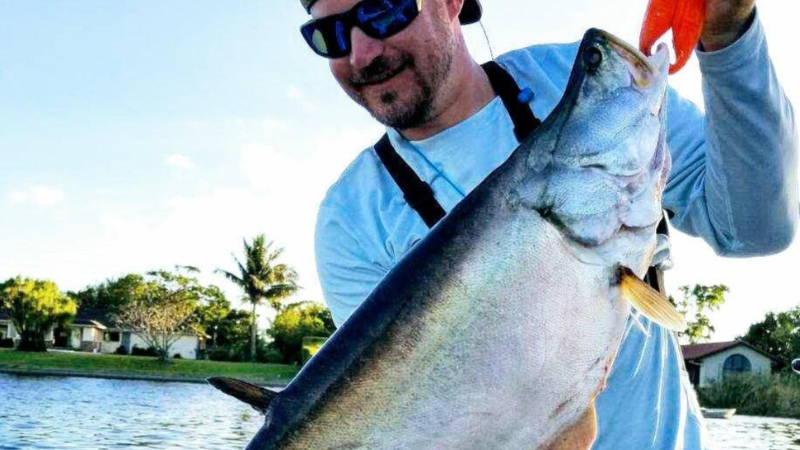Clown Knife Fish Lake Osborne Capt Lemay Acosta