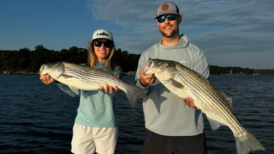 Lake Hartwell Striped Bass Fishing