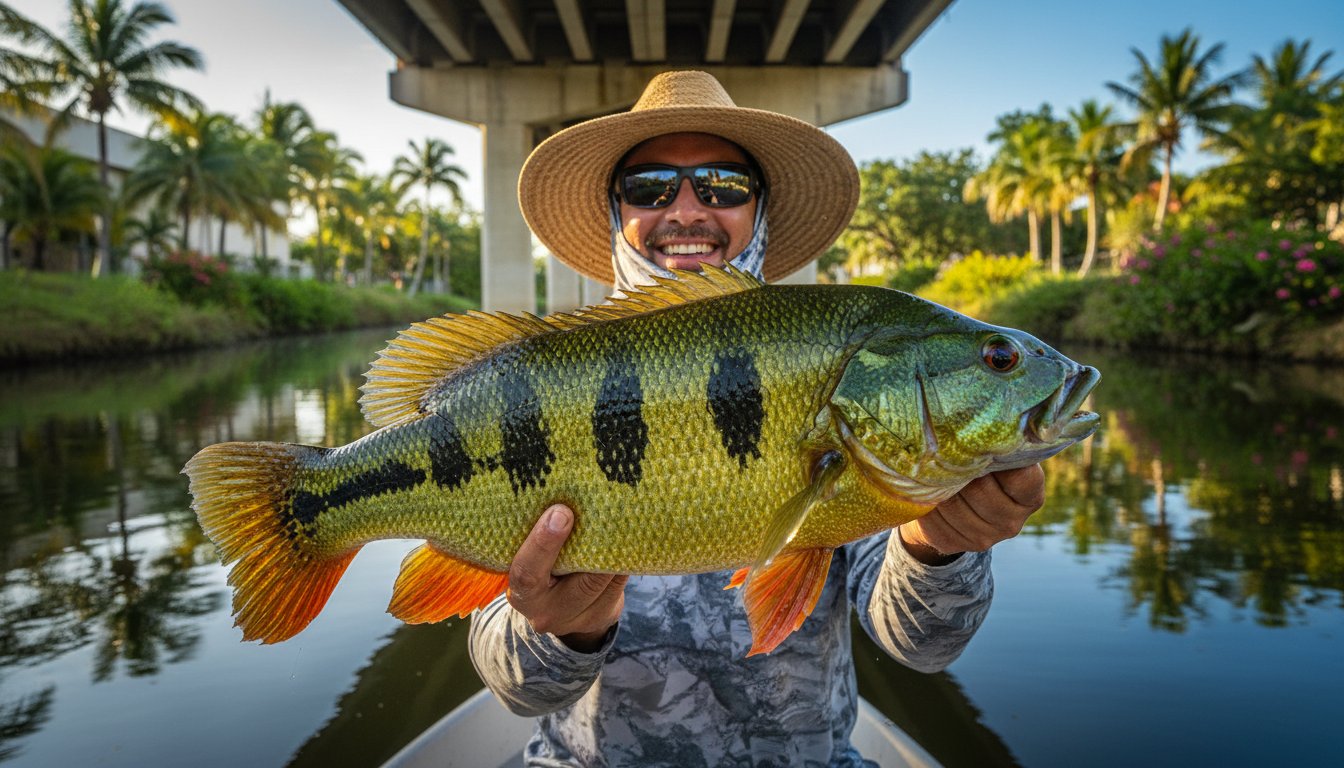 Miami Peacock Bass Fishing Trips: The Ultimate Guide to Urban Street Fighters (2026)