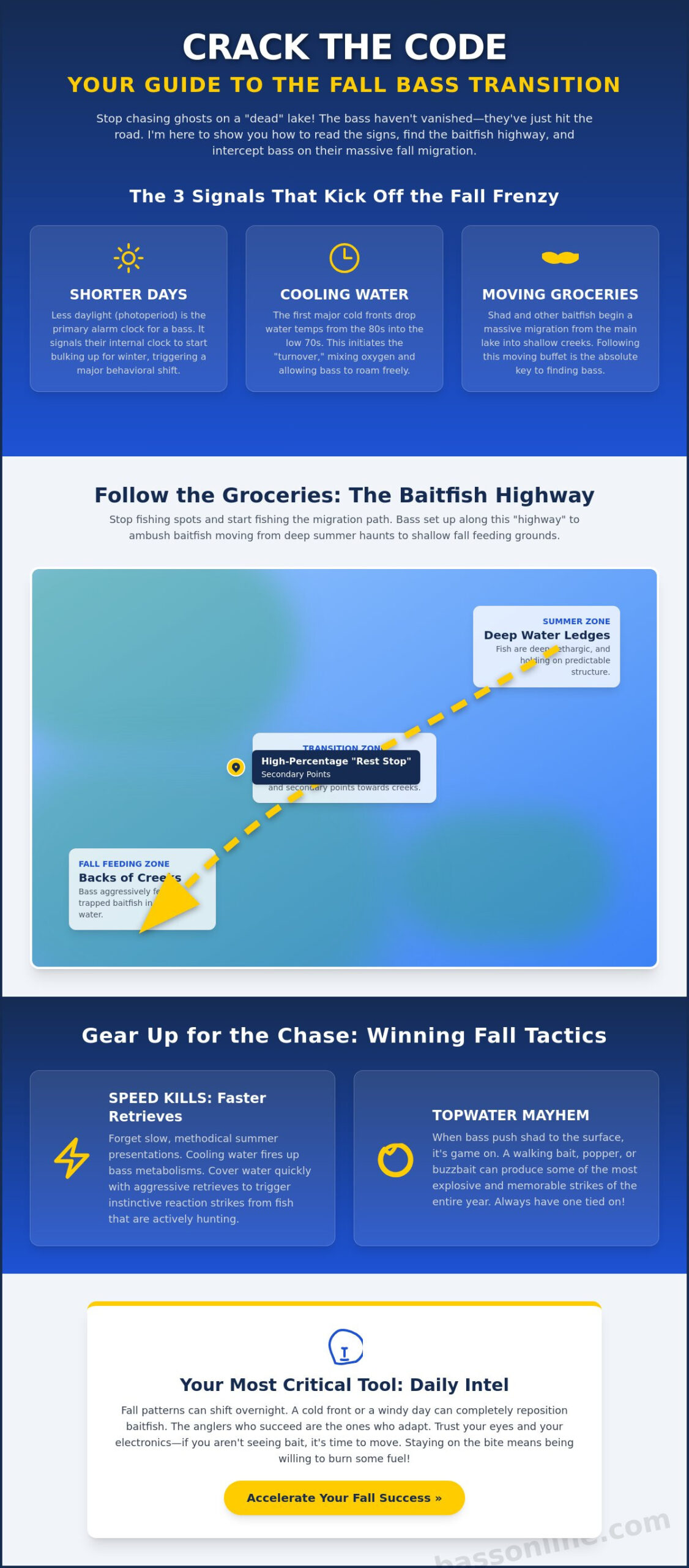 Mastering Fall Bass Fishing Patterns: A Pro Guide’s Tactical Roadmap (2026)