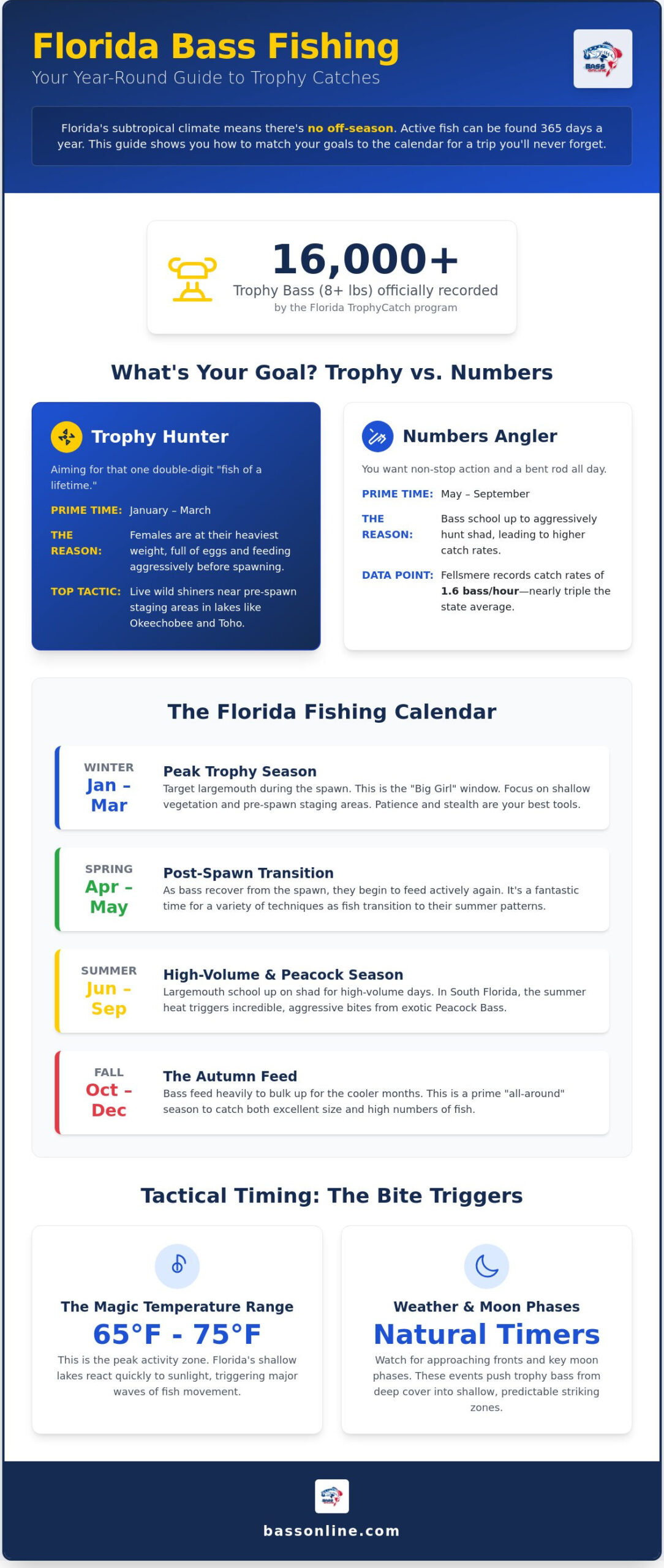 The Best Time of Year for Bass Fishing in Florida: A Pro’s 2026 Guide