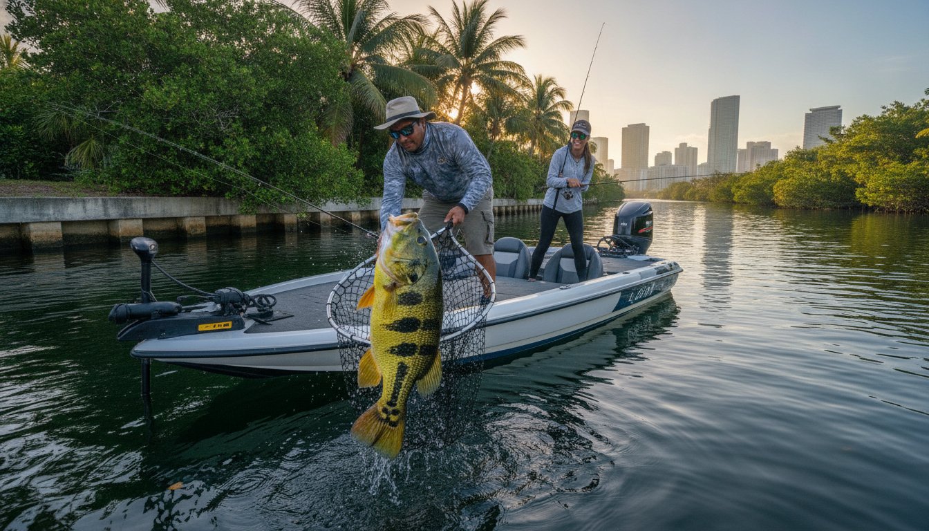 Miami Peacock Bass Fishing: The Ultimate Guide to the Urban Jungle Safari (2026)